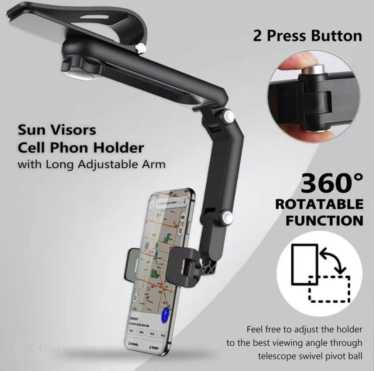 VistaGrip 1080 Car Mount