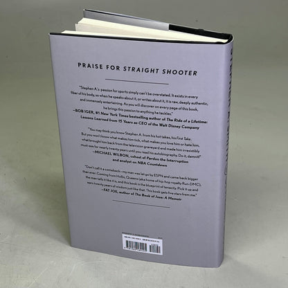 STRIAGHT SHOOTER  A Memoir Of Second Chances & First Takes Hardcover Book