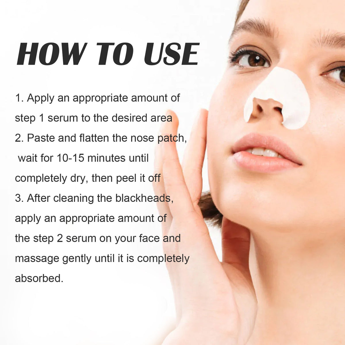 Deep Purifying Pore Banishing Kit, Pore Thinning And Blackhead Remover Moisturizing Essence