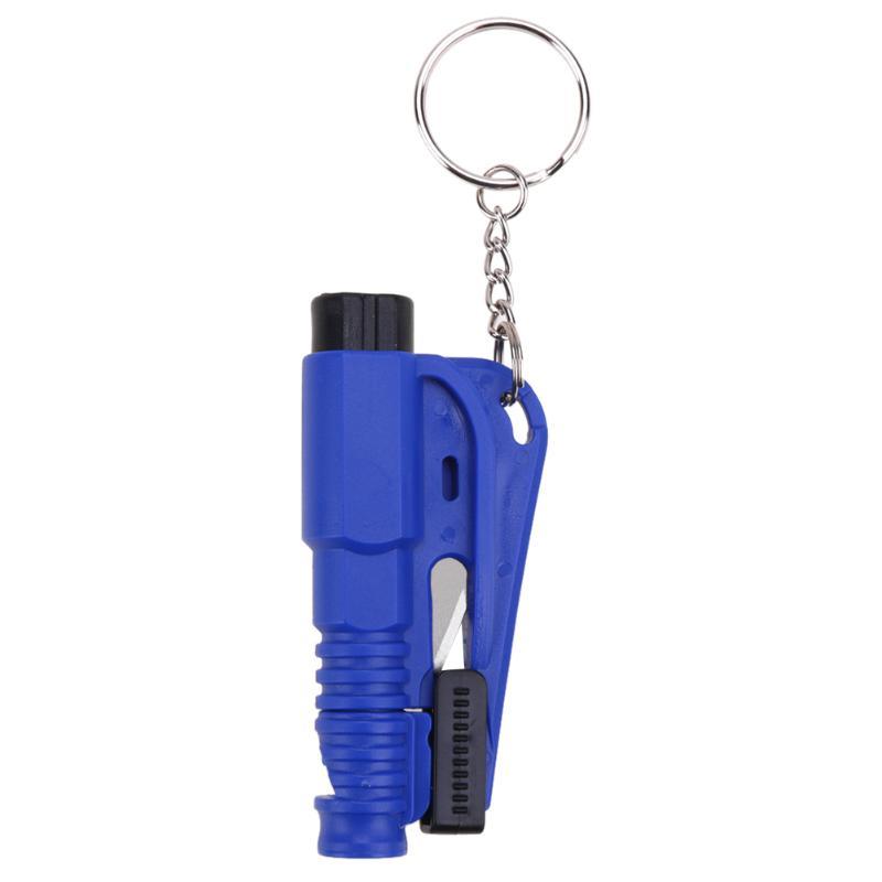 Emergency Mini Safety Hammer Auto Car Window Glass Breaker Keychain Escape Tool
