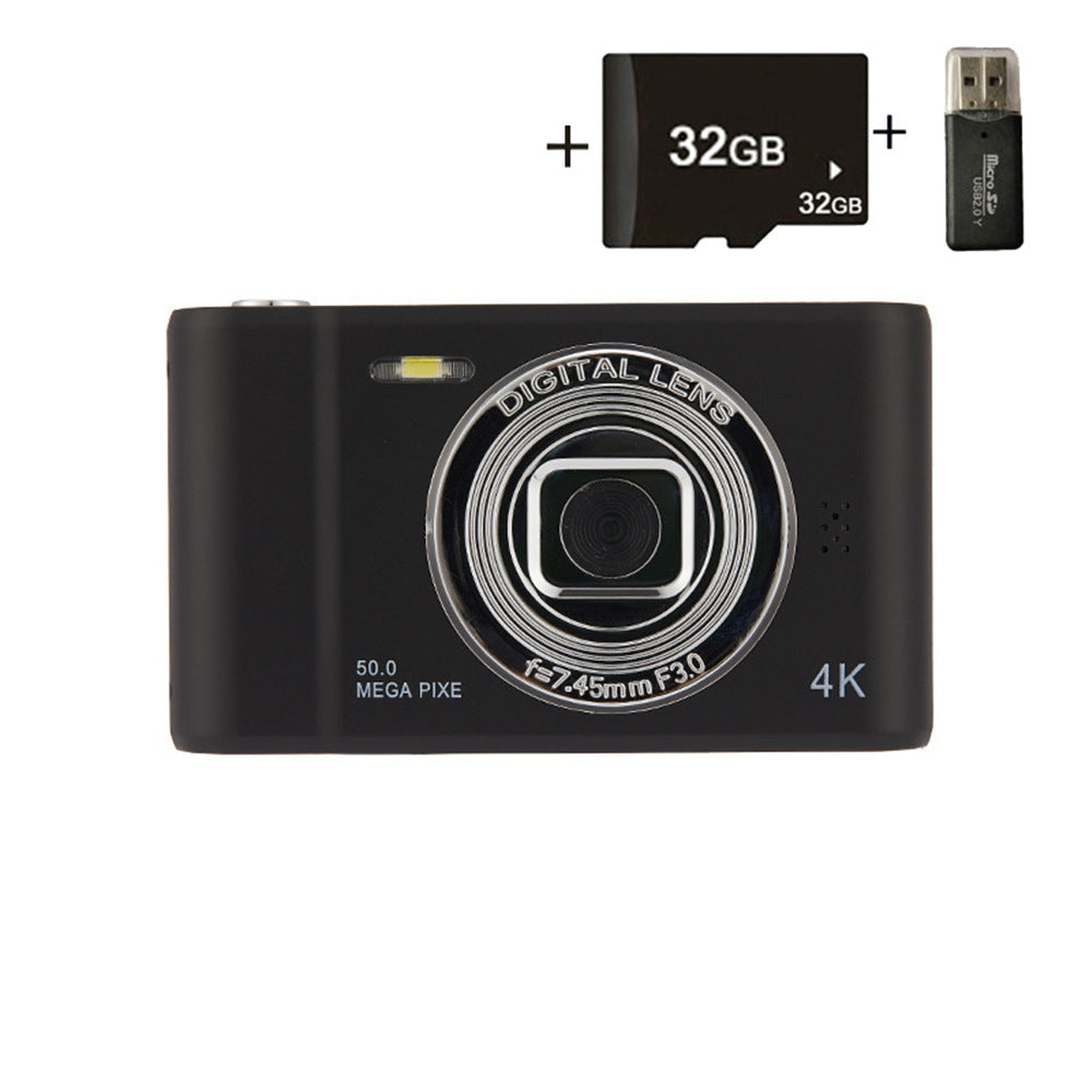 HD D04 Digital Retro Camera Portable Campus Entry Small CCD Camera