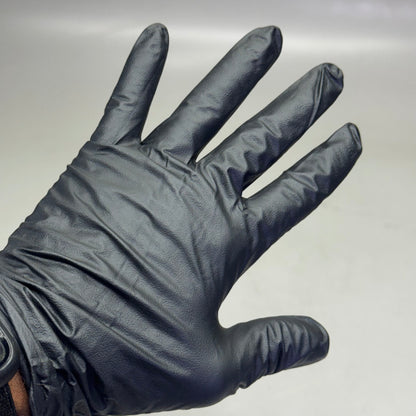 RAVEN (200 Gloves) Powder Free Nitrile Examination Gloves L Black 66518