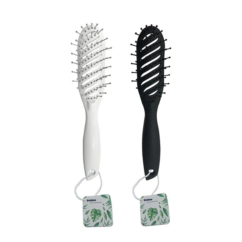 1piece Hair Brush Hair Scalp Massage Comb Handle Tangle Detangling Comb Hairdressing Styling Tools