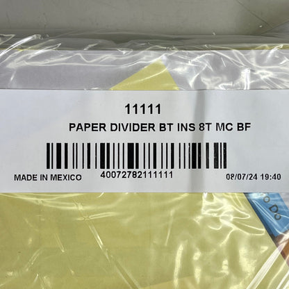 AVERY (12-PACK) Insertable Big Tab Dividers 3-Hole 8-Set Double-Sided Buff 11111