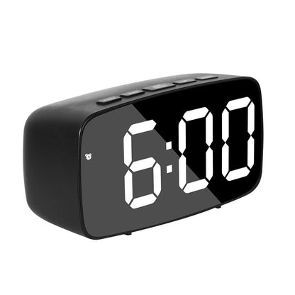 Simple Style LED Electronic Alarm Clock Battery and Plug-in Dual-use Timepiece Yida Time