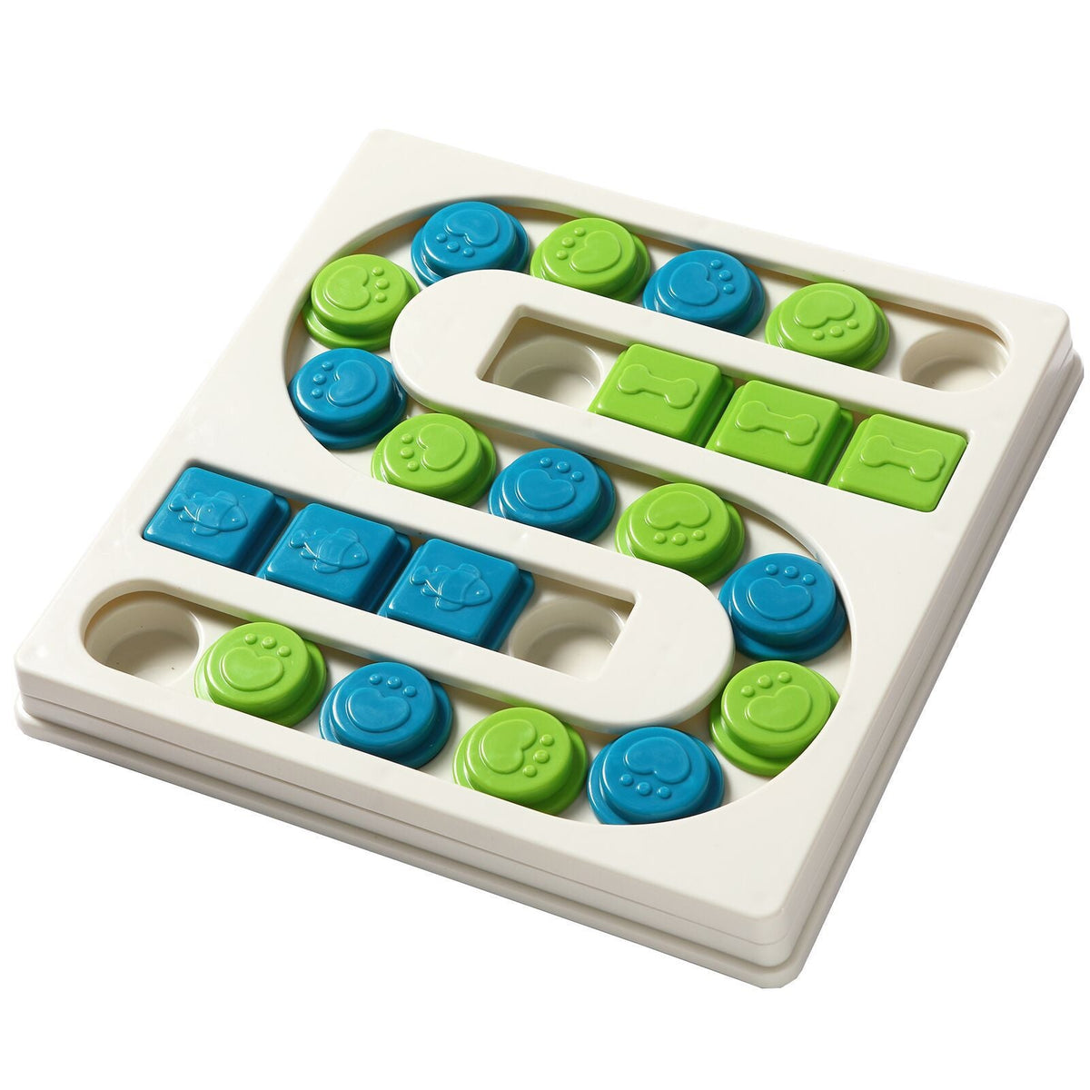 S-Shaped Square Pet Intelligence Feeding Toy Dog Snack Toy Pet Supplies
