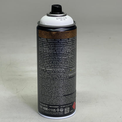 MONTANA CANS (6-PACK) Montana Black White Spray Paint 11 oz White BLK400-9105