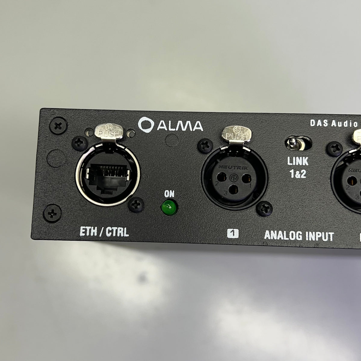 DAS AUDIO GROUP Half Rack Mount Dual Input/Output Channel Breakout Box 11106140