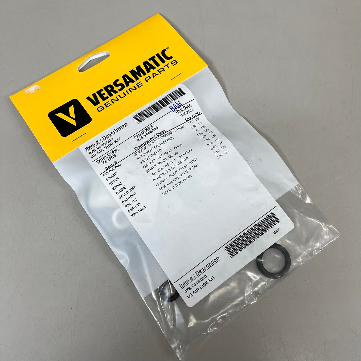 VERSAMATIC Parts Air End 10 Piece Kit 476.V046.000 Genuine