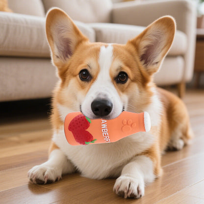 Latex Squeaky Toy for Dogs Teeth Cleaning and Boredom Relief Durable Pet Toy