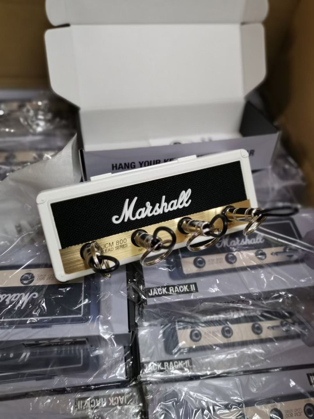 Marshall Fender Guitar Speaker Storage Gift Base Keychain