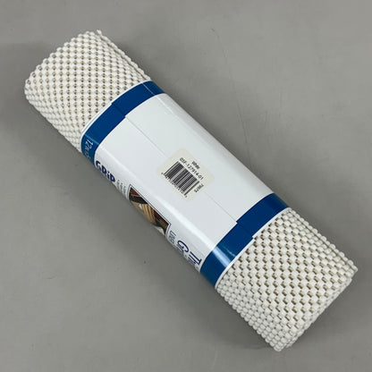 MAGIC COVER (2 Pack) Thick Grip Liner For Shelves, Counter Tops  12"x5' White 79975