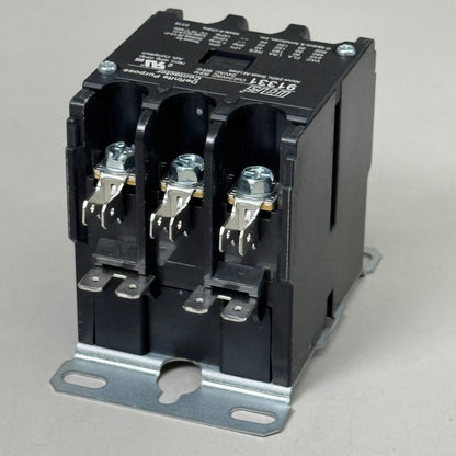 MARS Definite Purpose Contractor 3-Pole 30 Full Load AMP 24 VAC Coil Volt 91331