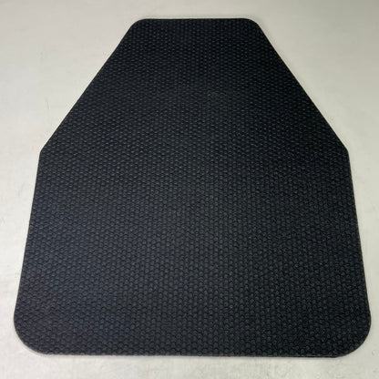 HEALTH GARDS (6 PACK) Premium Urinal Mats Sz 20" L X 17" W, Black HS-OR1001BL