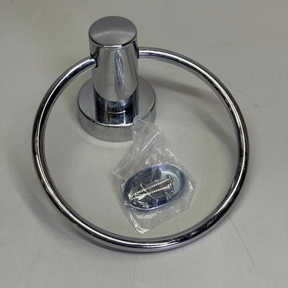 PIONEER Mod Towel Ring 6" Diameter Chrome 7MT034