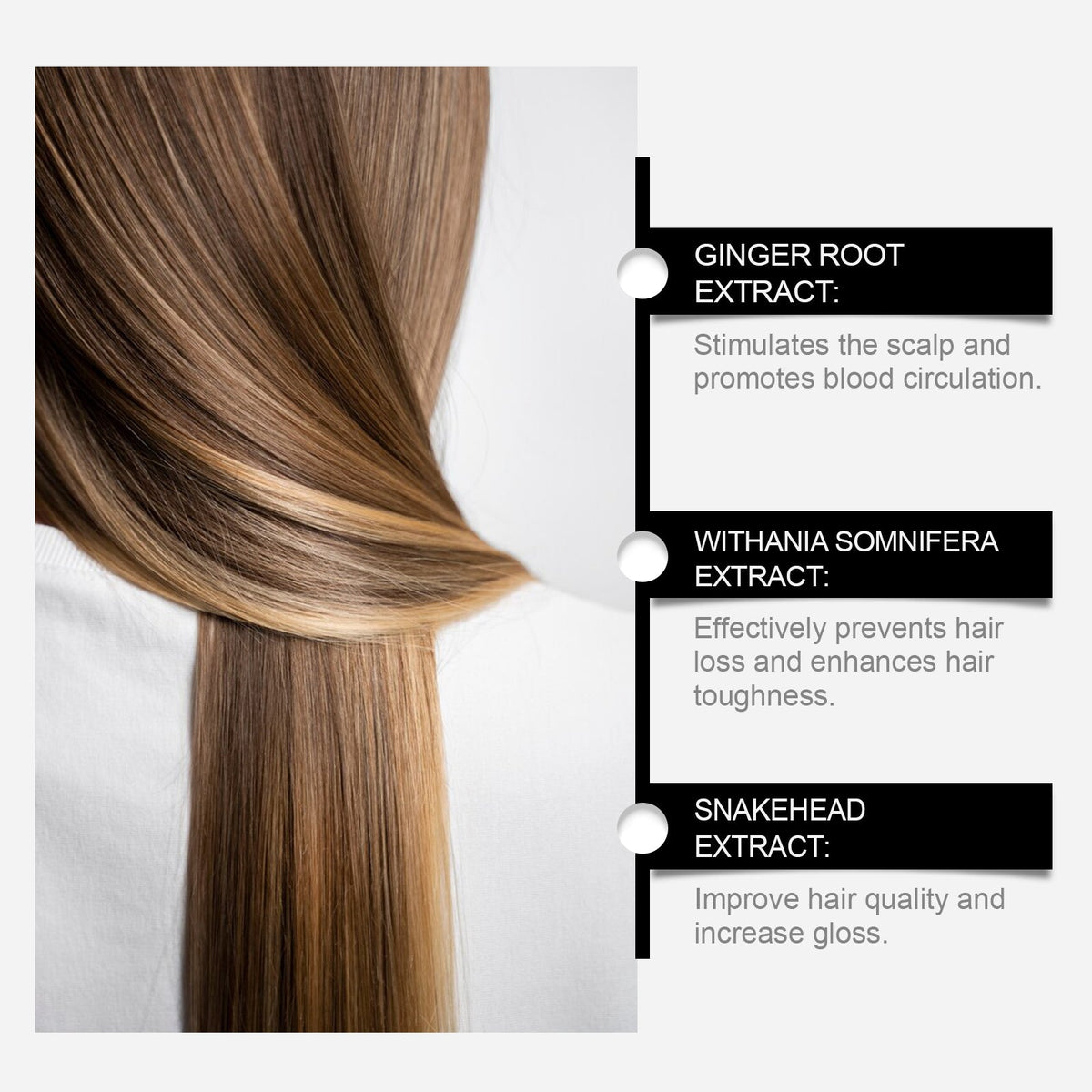 Herbal Hair Care Shampoo Gently Cleanses Scalp And Improves Frizzy Hair Care Shampoo