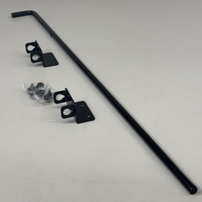 LMT MERCER GROUP Gate Drop Rod With Welded w/ Hardware 36" L x 7/16" W Black