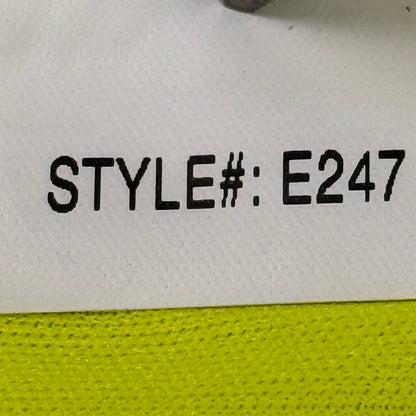 EG-PRO (4 PACK) Long Sleeve High Visibility Shirt 100% Poly SZ 3X Safety Yellow