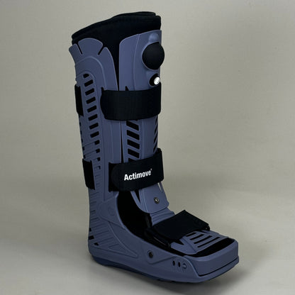 ACTIMOVE Walker Boot Right/Left Foot Sz Medium Blue/Grey 76276-07