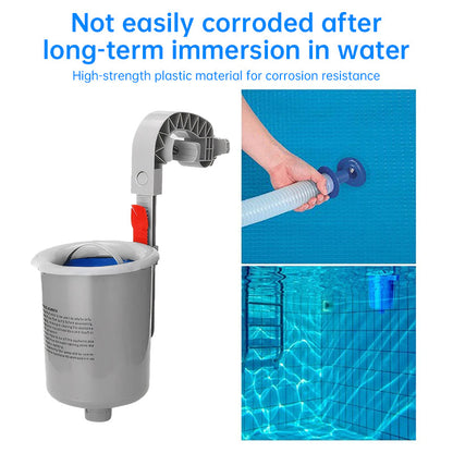 Pool float, clean and shiny product, corrosion-resistant, pool accessories.