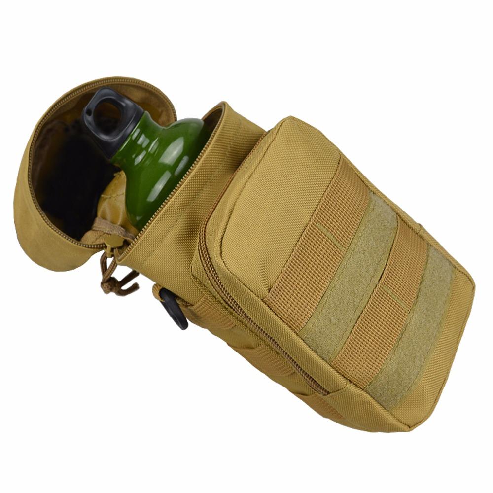 Black Hawk Commandos Tatical Molle Water Bottle Pouch bag H2O Holder Attachment military camouflage pack