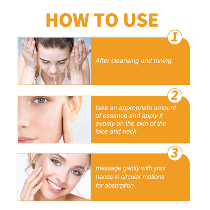 Facial Treatment Essence, Lighten Facial Acne Mark Oil Control Firming Skin Essence