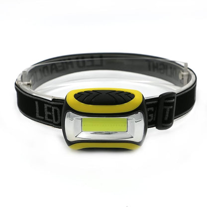 COB LED Headlamp  Frontal 4 Mode Energy Saving Flashlight Linterna For Outdoor Sports  Use AAA