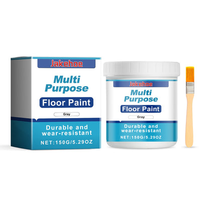Multi-Purpose Floor Paint, Waterproof And Anti-Wear Metallic Paint, Impermeable Quick-Drying Paint Floor Renovation Paint
