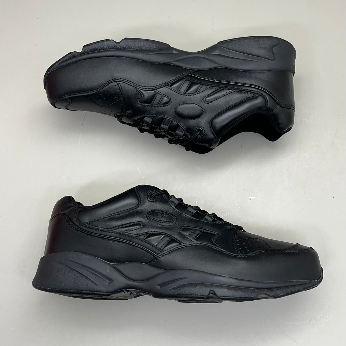 PROPET Stark Slip Resistant Sneaker Ortholite Men's Sz 9.5 XX(5E) Black MAS022L
