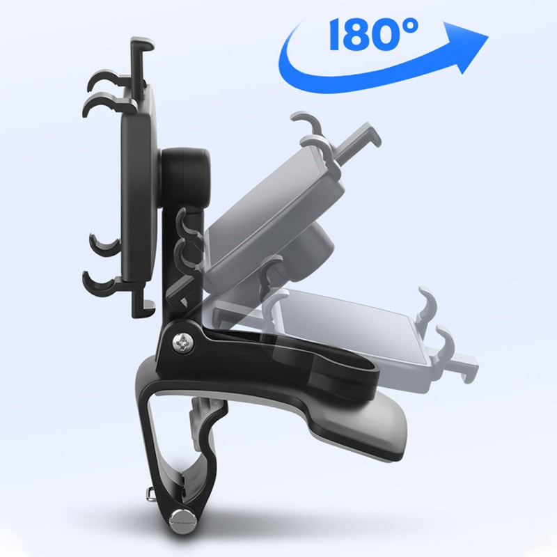 360 Degrees Car Phone Holder Universal Smartphone Stands Car Rack Dashboard Support for Auto Grip Mobile Phone Fixed Bracket