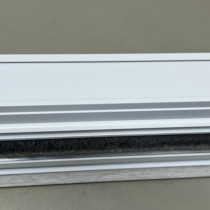Power Blinds (2 PACK) 34 x 46 1/4 Light Grey Brushed Pattern