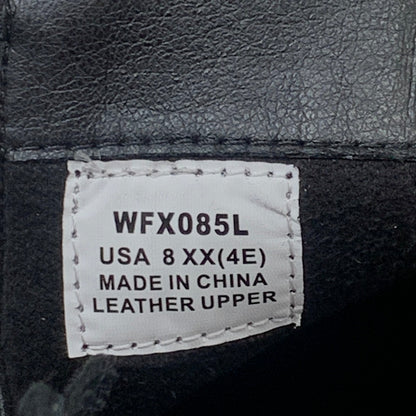 PROPET Waverly Leather Walking Ankle Boot XX(4E) Women's SZ 8 Black Suede WFX085LBS-E-08