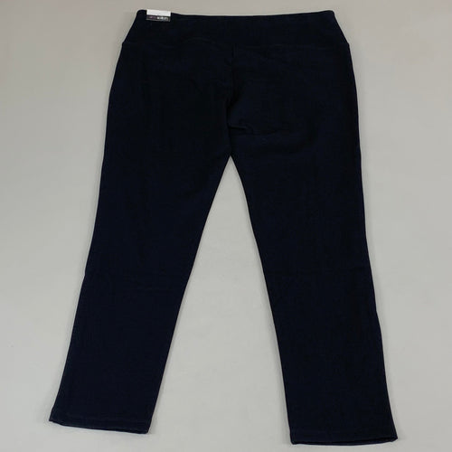 MULTIPLES Legging Petite Women's Sz L Black M9031P