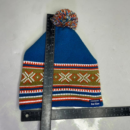 BURTON Snowboard X Fat Tire FT Fairisle Pom Beanie One Size Multicolor (Used)