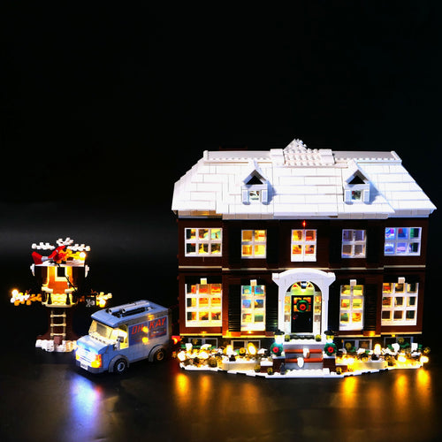 DIY building block lighting compatible with LEGO 21330 Little Home IDEAS building block remote control version LED lighting
