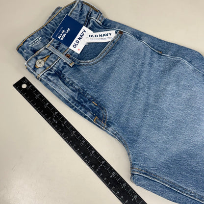 OLD NAVY Extra High-Waisted Sky-Hi Wide-Leg Jeans SZ 0