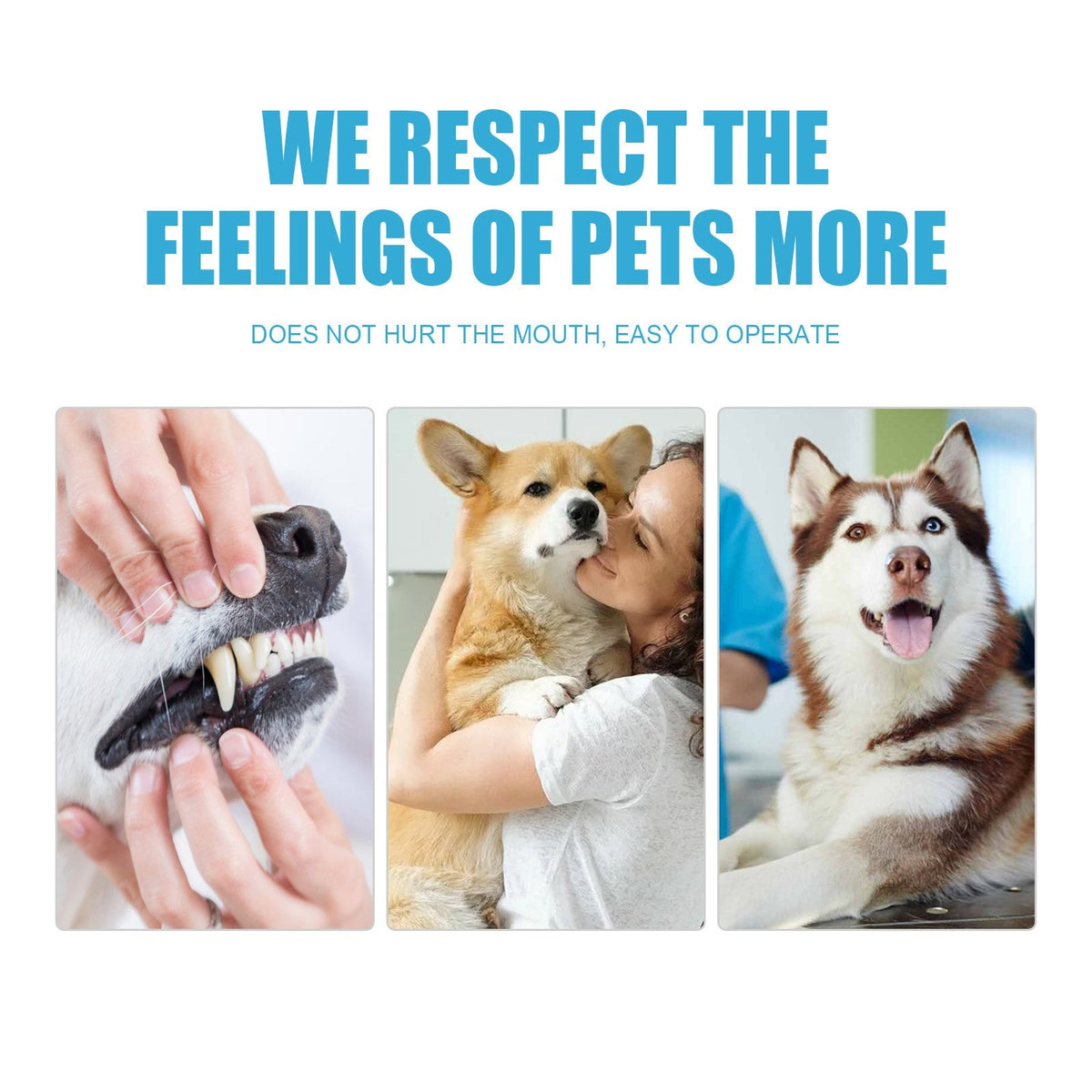 Pet Toothpaste for Dogs and Cats Oral Care Edible Fresh Breath Dental Cleaning