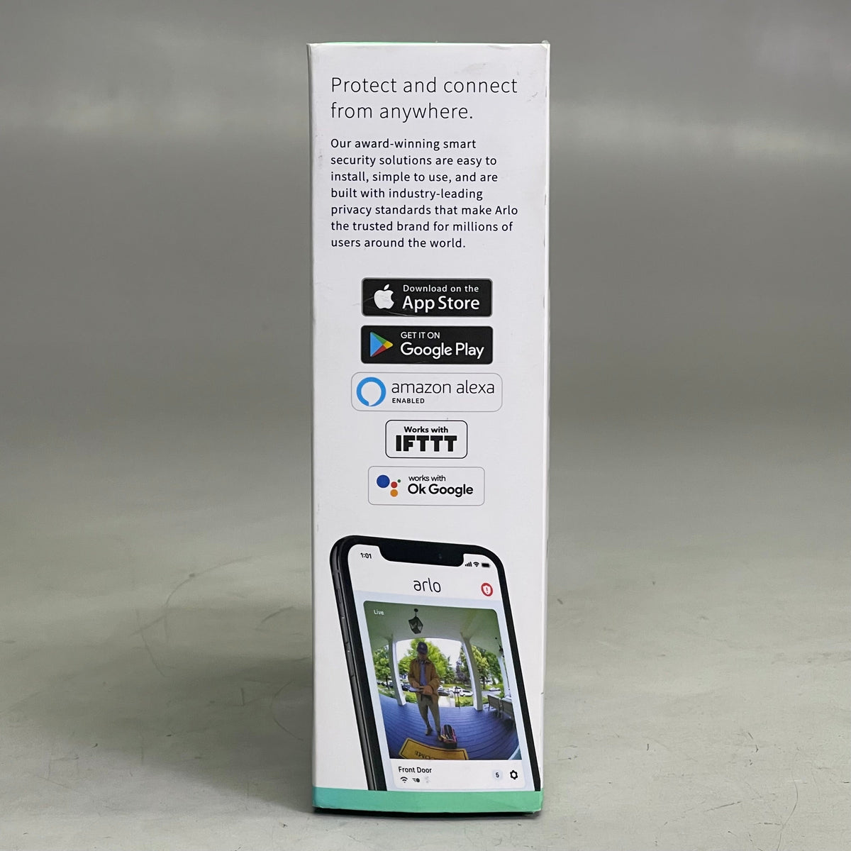 ARLO Wired Video Doorbell w/ Night Vision 180° FOV White AVD1001W-100NAS (Pre-Owned)