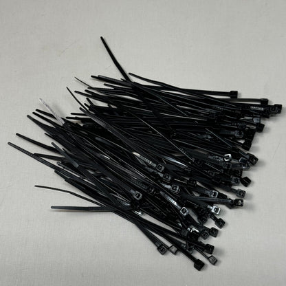 STARTECH.COM (3 PK!) 100 Package Plastic Zip Ties 4" (100mm) Black CBMZT4B