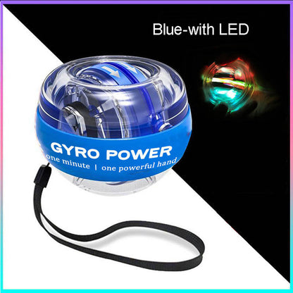 LED Wrist Power Hand Ball Self-starting Powerball With Counter Arm Hand Muscle Force Trainer  Exercise Equipment Strengthener