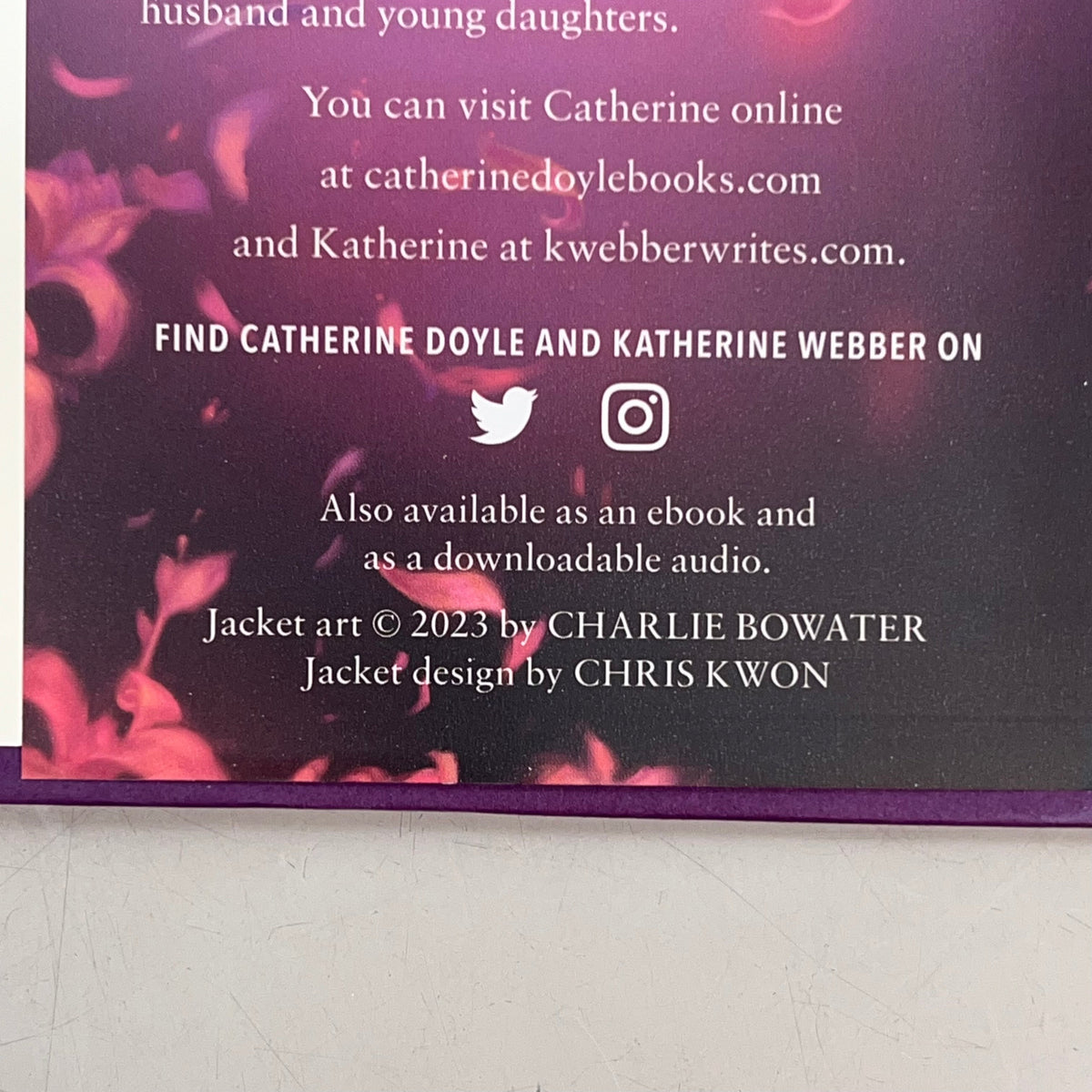 CURSED CROWNS  Fantasy Hardback Book By Catherine Doyle & Katherine Webber