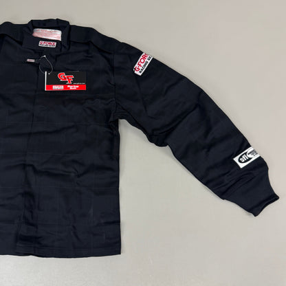 G-FORCE Racing Gear Jacket GF125 Men's SZ Small Black 4126SMLBK