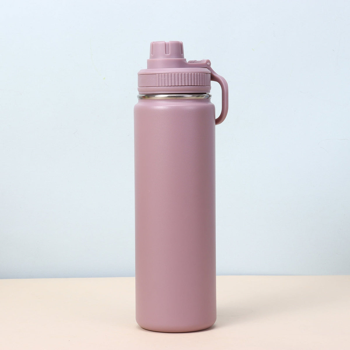 304 stainless steel double-layer vacuum portable household thermos cup