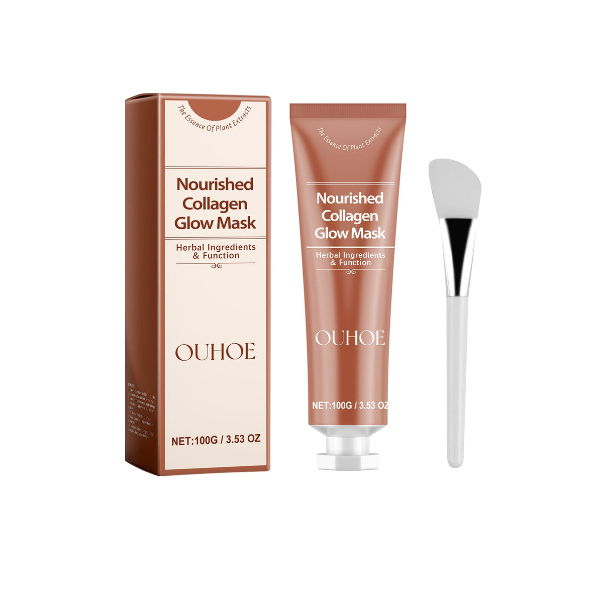 Ouhoe Collagen Peel Mask Hydrates, Moisturizes, Anti-Wrinkle And Reduces Fine Lines On Face