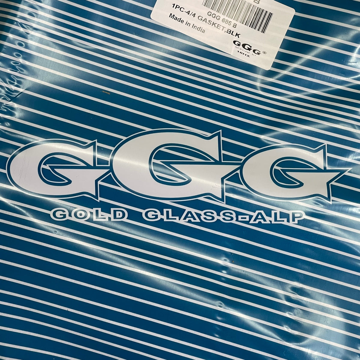 GOLD GLASS GROUP 4/4 Windshield Gasket Black GGG-685-B
