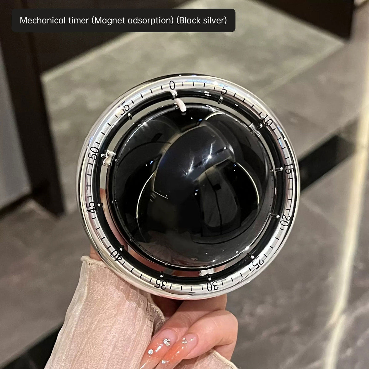 Mechanical Timer Kitchen Cooking Timer Reminder Visual Time Management Alarm Clock Countdown Magnetic