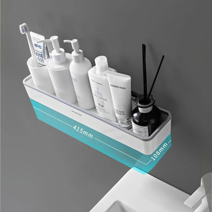 Bathroom Nail-Free And Drill-Free Suction Cup Rack