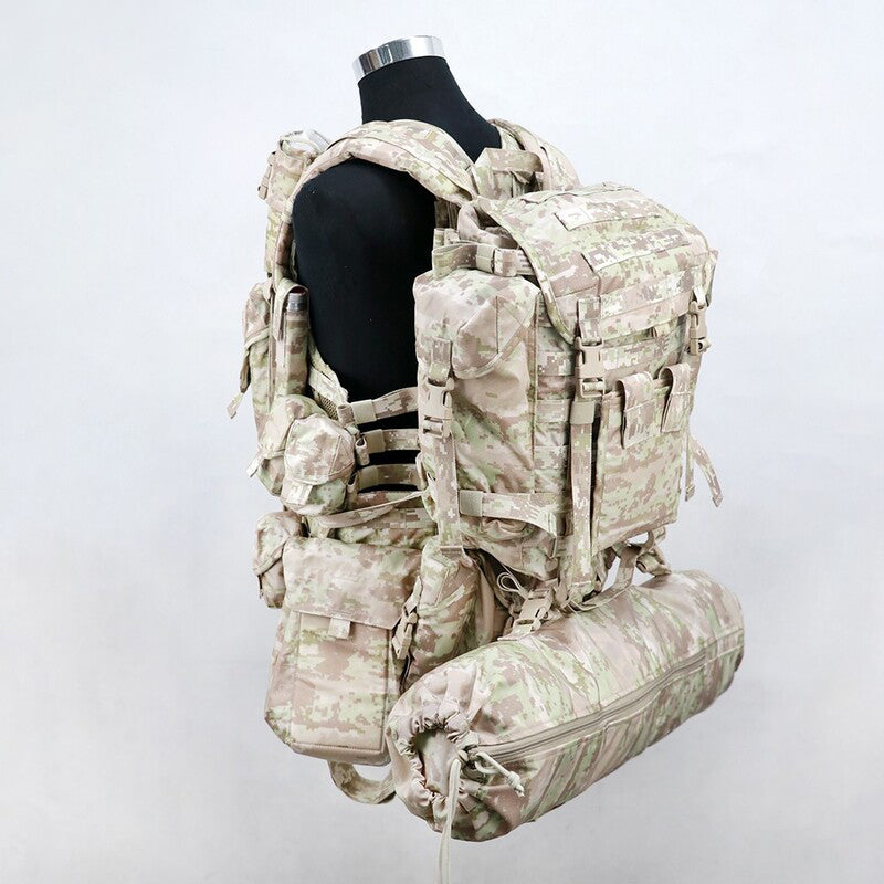Cold War direct-purchased Russian military-issued 3rd-gen 6sh117 desert KSOR digital camo tactical vest