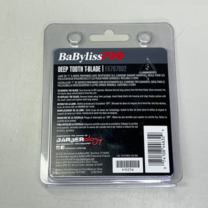 BABYLISS PRO Diamond Like Coating Deep Tooth T-Blade Replacement 2mm FX707BD2