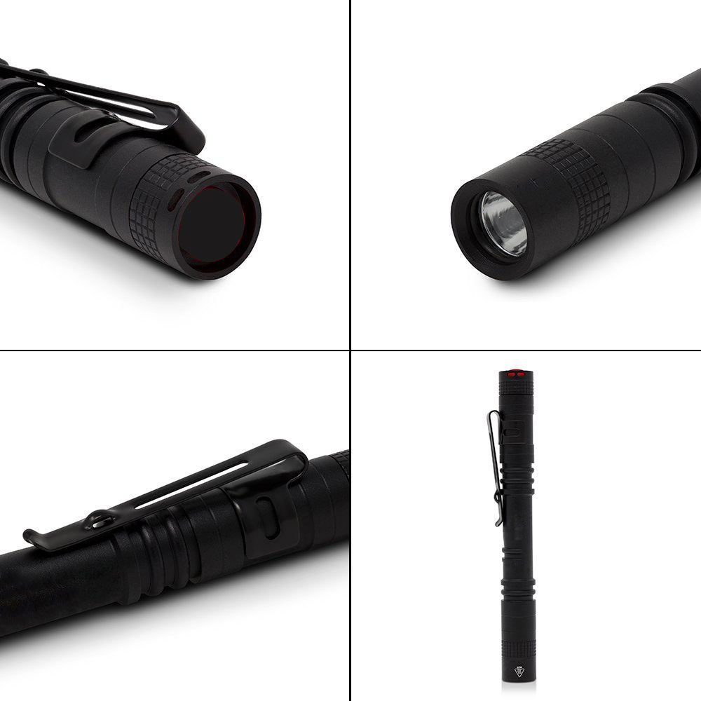 Mini LED flashlight Pen light Portable Torch 1 Switch Mode led flashlight For the dentist and for Camping Hiking Out